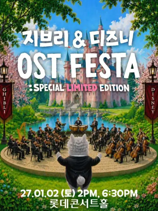 지브리&디즈니 영화음악 FESTA(1/2) 포스터