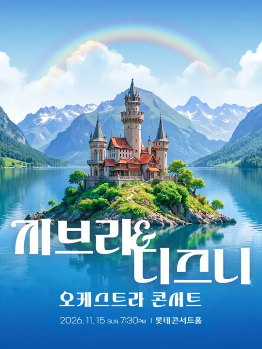 지브리&디즈니 오케스트라 콘서트 (11.15) 포스터