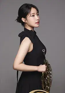 오유나 호른 독주회 포스터